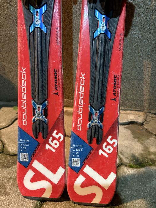 Schiuri adulti Atomic Redster SL 165 cm pro doubledeck