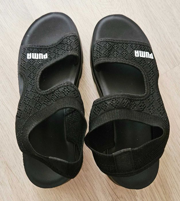 Дамски черни сандали на PUMA