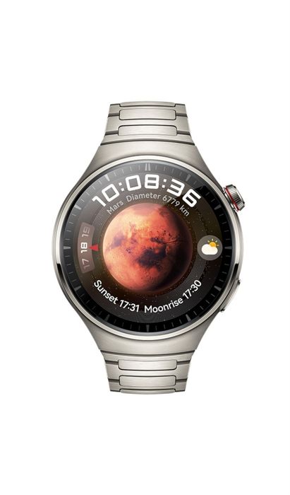 Smartwatch Huawei Watch 4 Pro, 48mm, Titanium, ecran ciobit, 100% functional