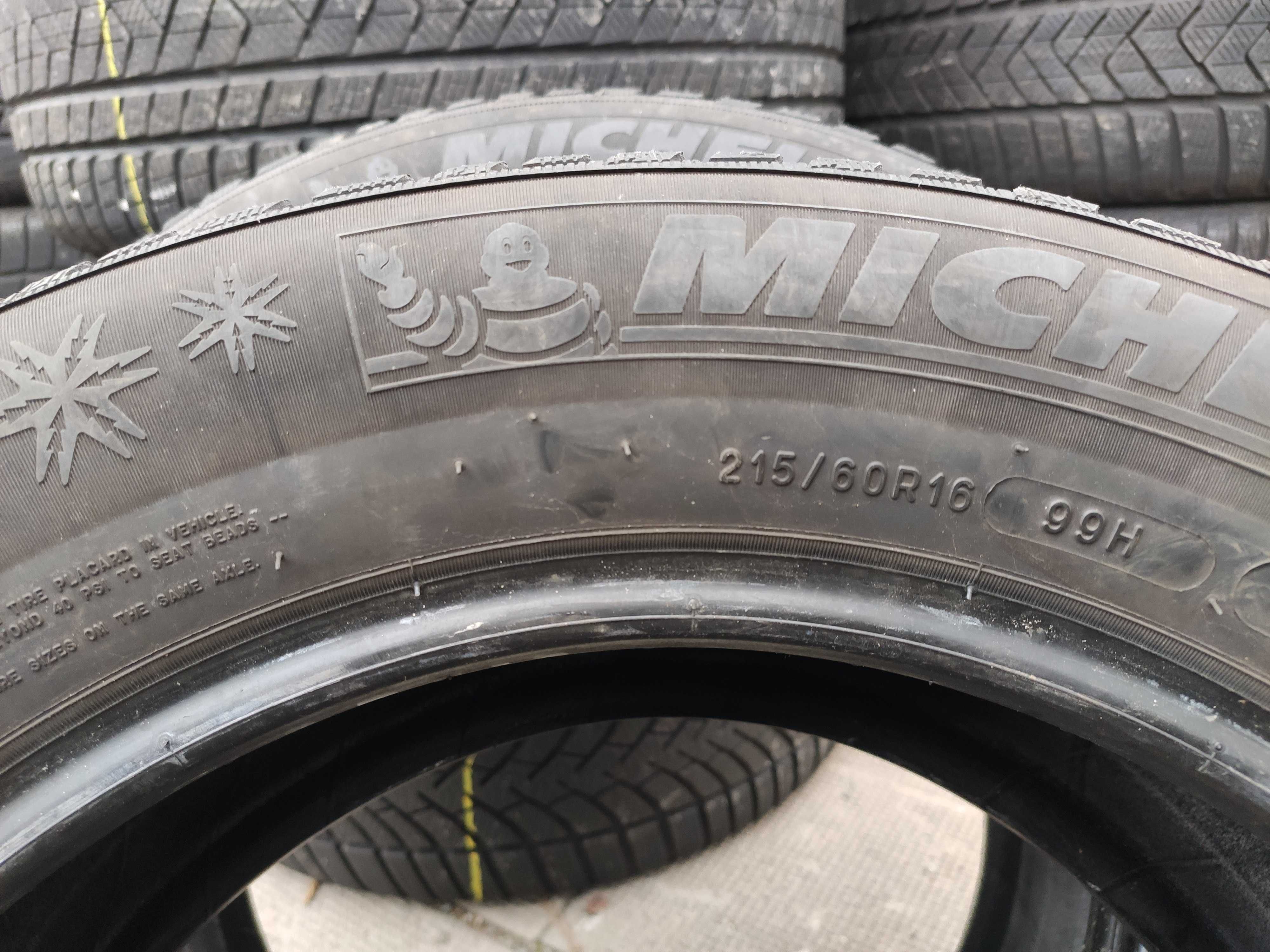 4бр Зимни Гуми 215 60 16 - Michelin гр. Бургас Меден рудник - зона Д ...