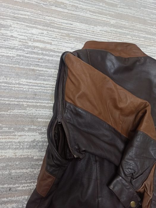 Кожаная куртка мужская