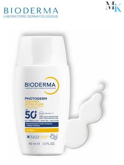 Yuz uchun quyoshdan himoya Bioderma,SPF 50+,namlovchi flyuid -  40 ml