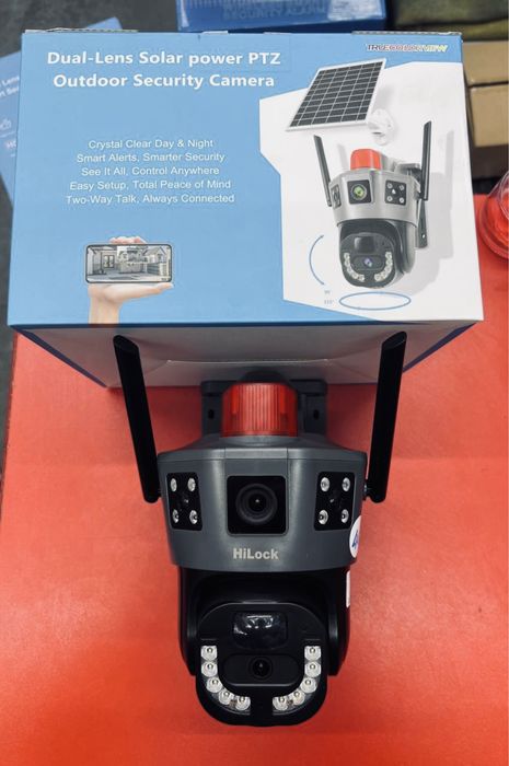 Камера с солнечной панелью