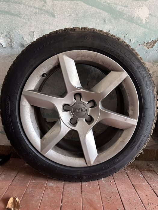 Ауди джанти 17 цола със зимни гуми