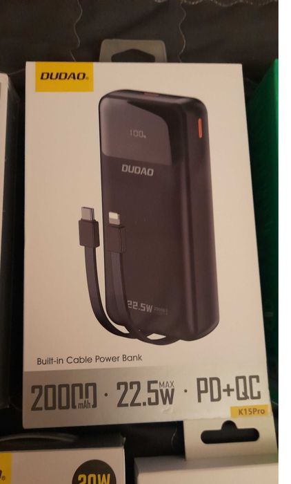 Baterie externa 20000  30000 80000mA powerbank fast charge cu display