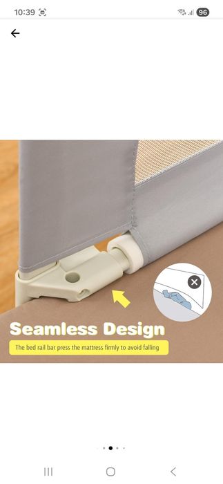 Bariera protectie pat