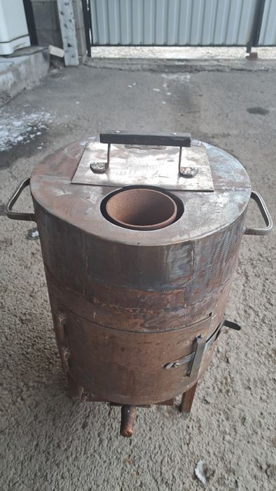 Печь дровяная нержавейка