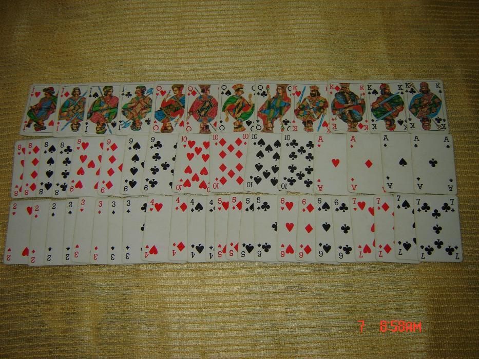 Carti de joc CCCP anii 80