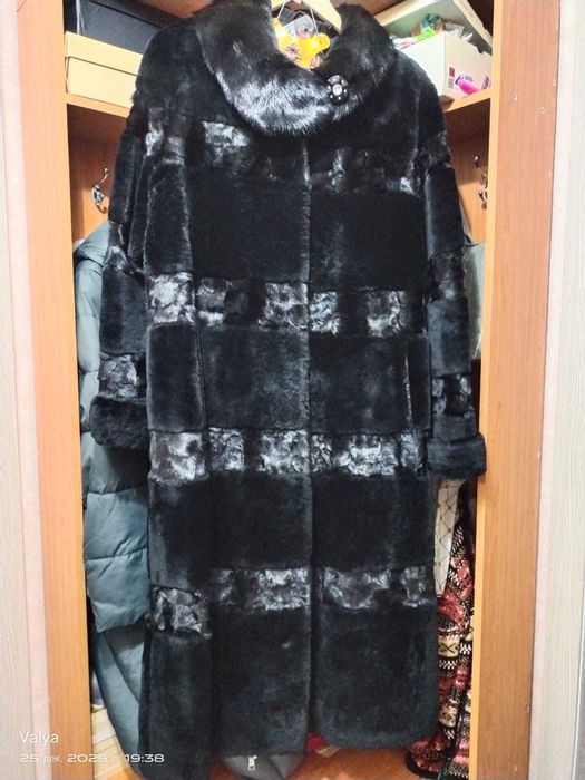 Шуба мутоновая женская