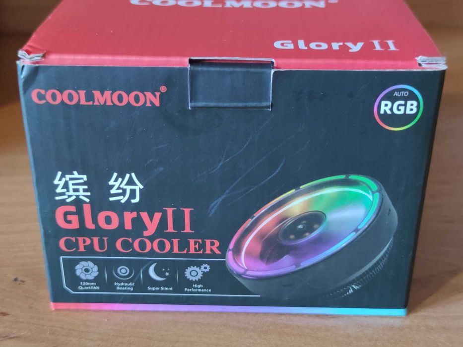 Кулер для процессора Coolmoon Glory 2 (100Ват)