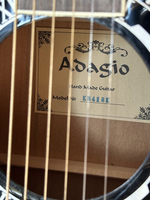 Акустическая гитара Adagio KM41BK (41”)