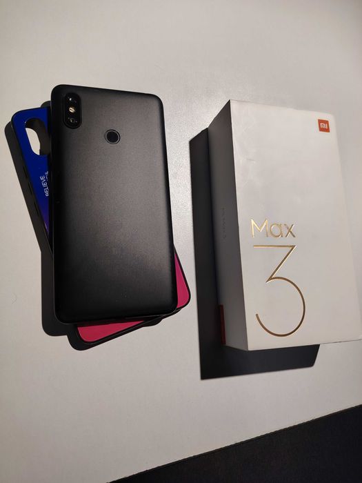 Xiaomi Mi Max 3 – 6.9", 4GB / 64GB – Baterie 5500mAh – Cutie + Husă