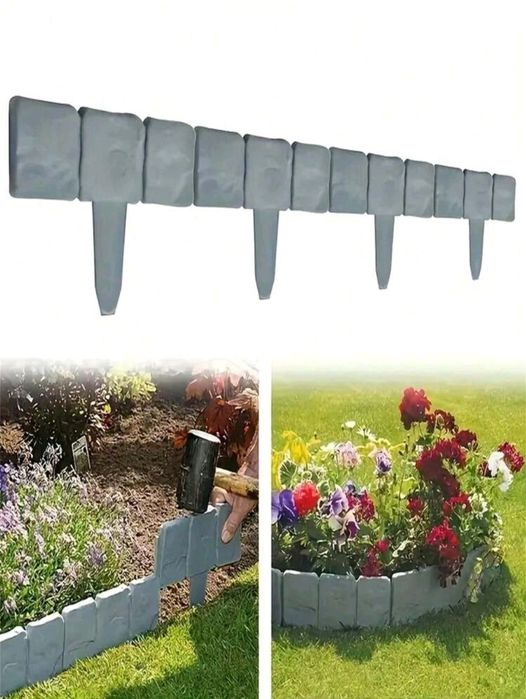 Bordura de gradina din plastic