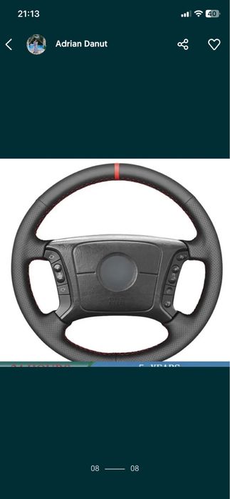 Huse, Husa volan bmw e46, vw golf 4,5, passat b5, b6,seat leon, toledo