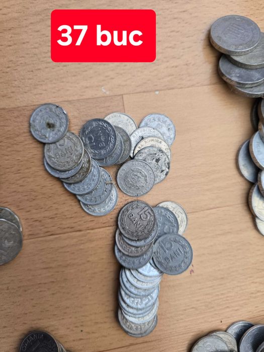 467 de monezi vechi România, nu sunt curățate