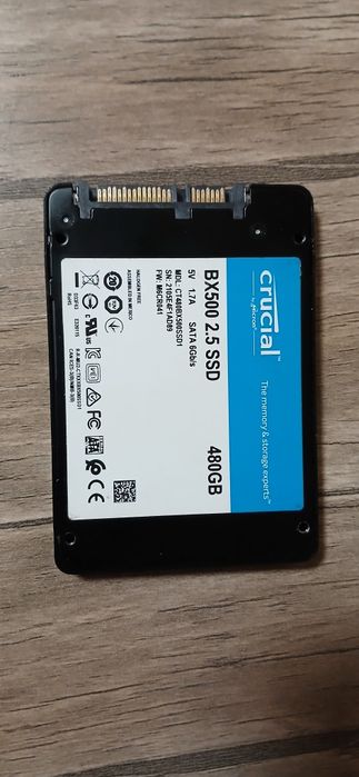 Ssd 480gb sata. Crucial