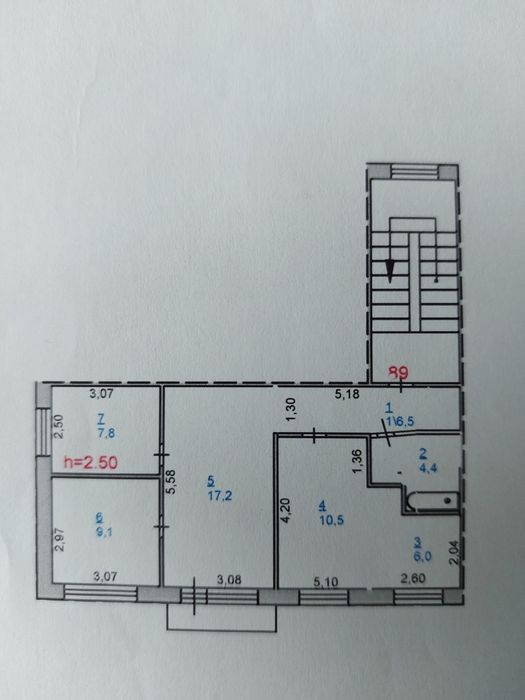 Продам квартиру 4х комнатную.
