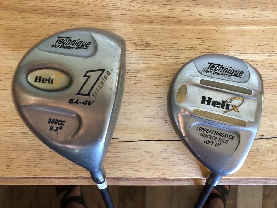 Английски Комплект голф стикове в калфа за голф и сгъваема количка