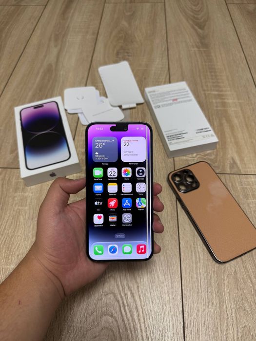 Apple iPhone 14 Pro Max 128 GB 100% Айфон 14 Про Макс 128 ГБ Кызылорда