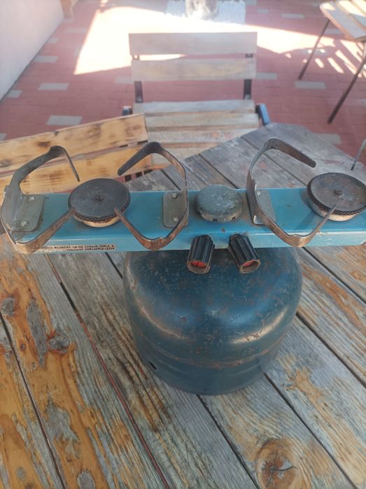 Butelie camping cu doua arzator