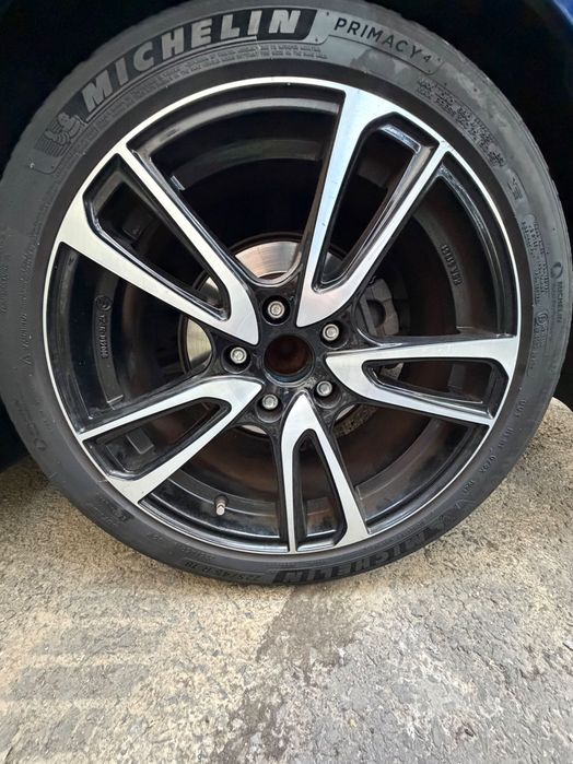 Set 4 anvelope Michelin + 4 jante aliaj GMP Italia 18 Inch