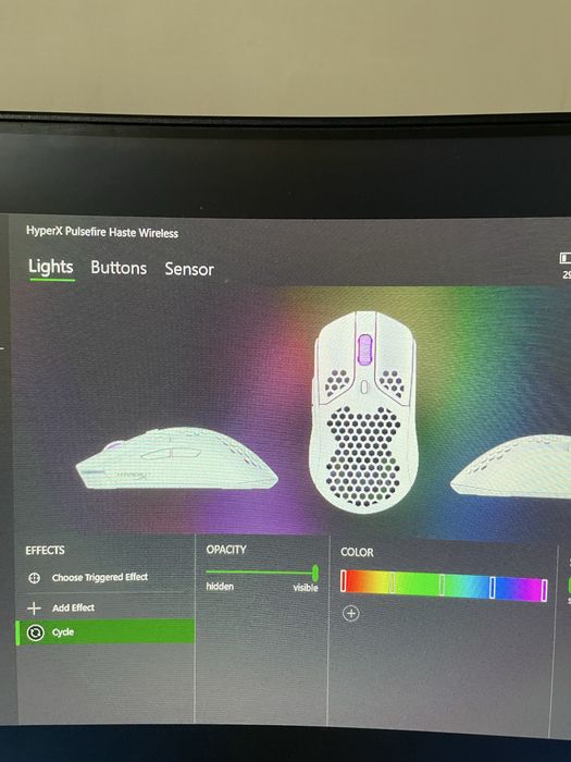 HyperX Pulsefire Haste Wireless мышка