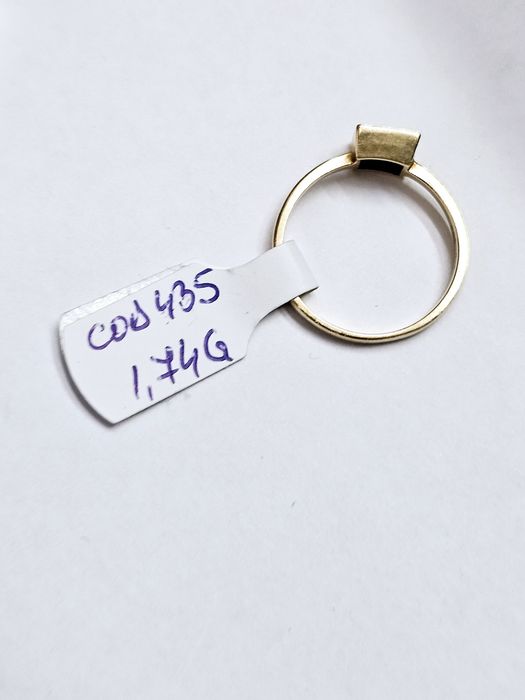 Vand inel dama din aur 14 k 1.74 g cod 435