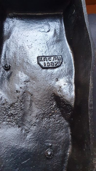 Чапаев на коне. Каслинское литье