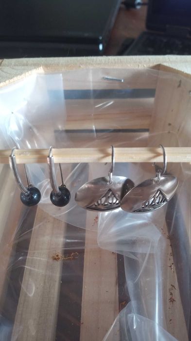 Сребърни бижута - обеци и пръстени