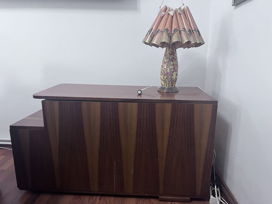 Ladă de depozitare din lemn 120 × 60 cm – multifuncțională