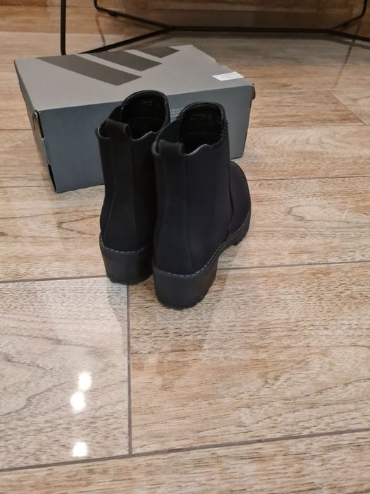 Botine Piele intoarsa 38