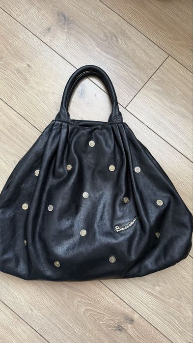 Итальянская кожаная сумка Braccialini