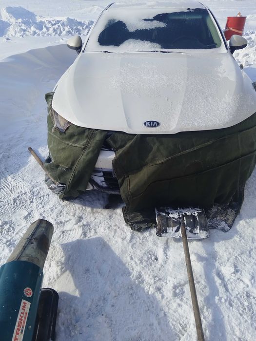 Отогрев грузовых и легковых