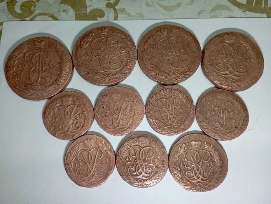 Монета царская 1768г