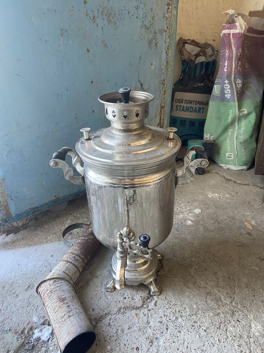 Самовар ағашпен қайнайтын