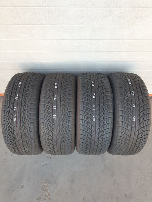 Зимни гуми 4 броя BRIDGESTONE DriverGuardWinter 205 55 R16 дот 3718