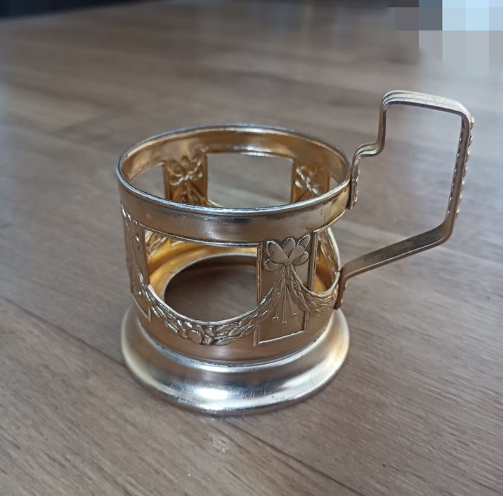 Подстаканник алюминий СССР 50-х годов