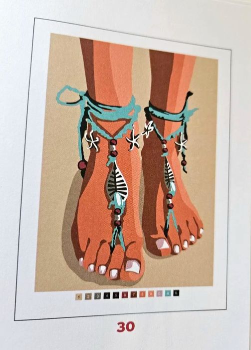 Раскраска по номерам от Hachette