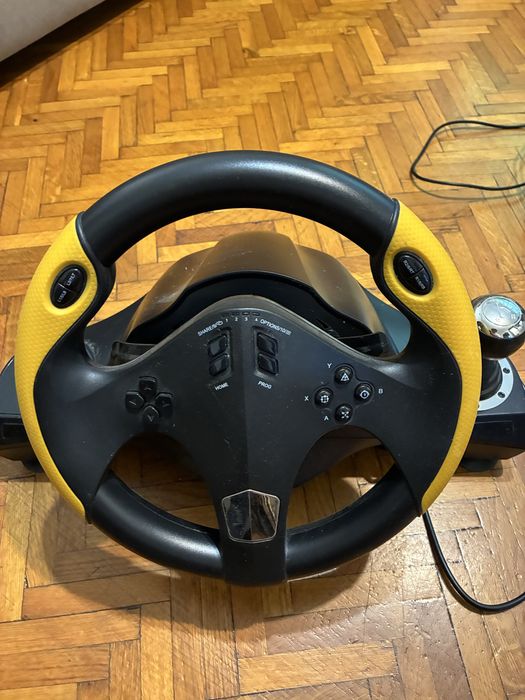 Volan Gaming MYRIA MG7400 + pedale accelerație și frână