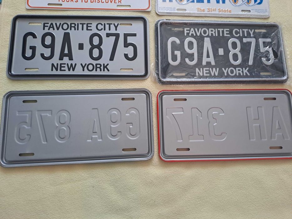 placute numere inmatriculare auto sua