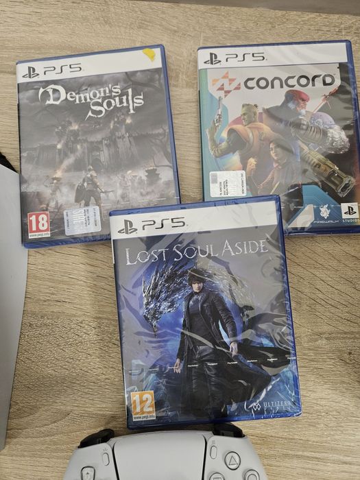 Ps5 cu disc cu  jocuri