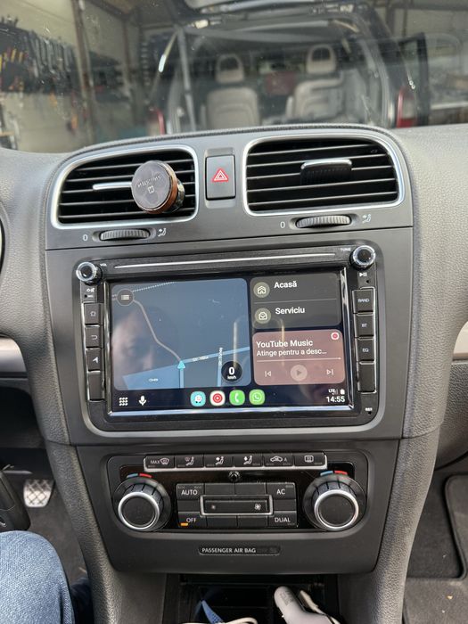Navigatie Android  VW, SKODA, SEAT Carplay Android Auto + Camera