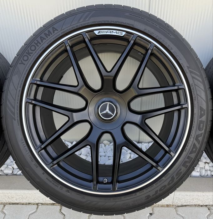 Оригинални джанти Мерцедес ГЛЕ 53 АМГ Mercedes GLE 63 AMG V167 22 цола спорт пакет Brabus пакет 63 AMG GLE 450d фейслифт гуми 285/40R22 325/35R22 bbs