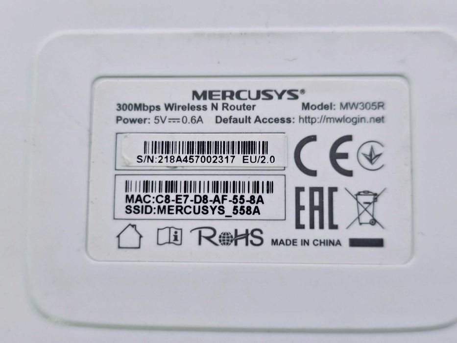 Mercusys 300Mbps Wireless N Router