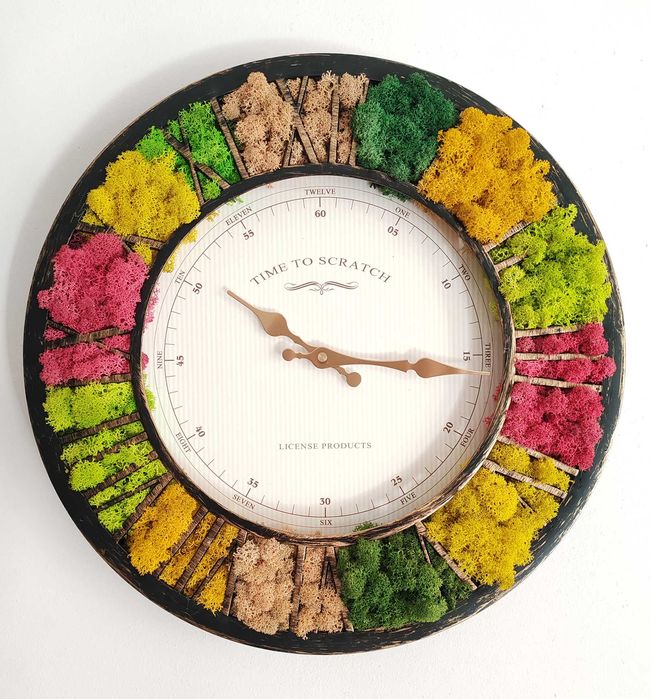 Часовник със Скандинавски мъх
