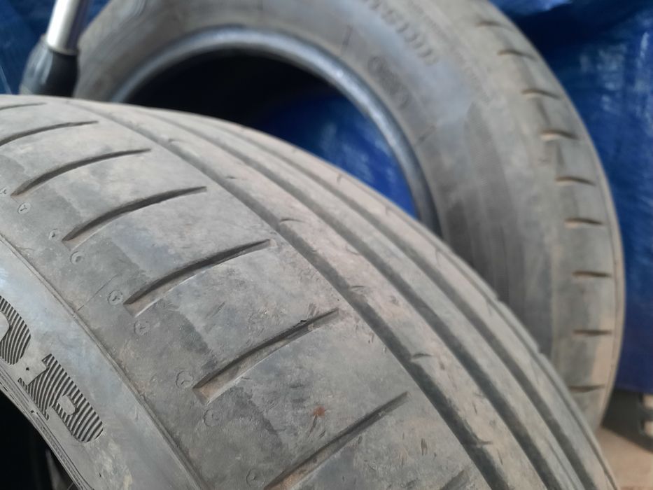 Anvelope vara 7mm 205 55 16 2 x Dunlop DOT4821,2 x MichelinDOT4919 6mm