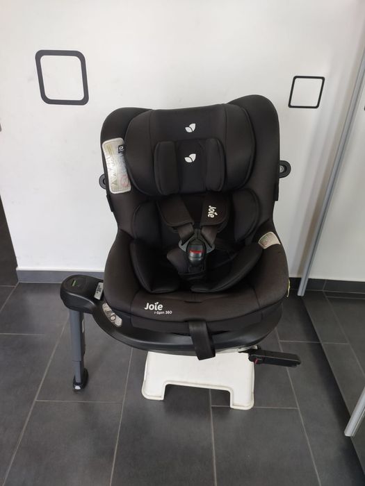 Scaun auto Joie i-Spin Rotativ 360 grade cu isofix pt  copii 0-19kg.