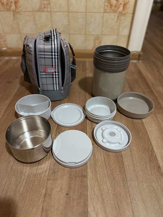 Походный термос для еды