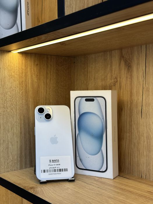 iphone 15 blue 95%   |    Sapa Smartphone