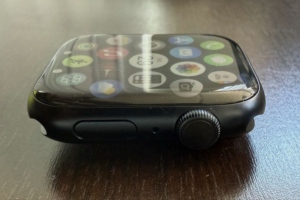 Смарт часовник Apple Watch 9, 45 мм, Midnight Aluminium Case